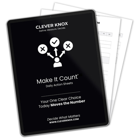 Make It Count Daily Action Sheets